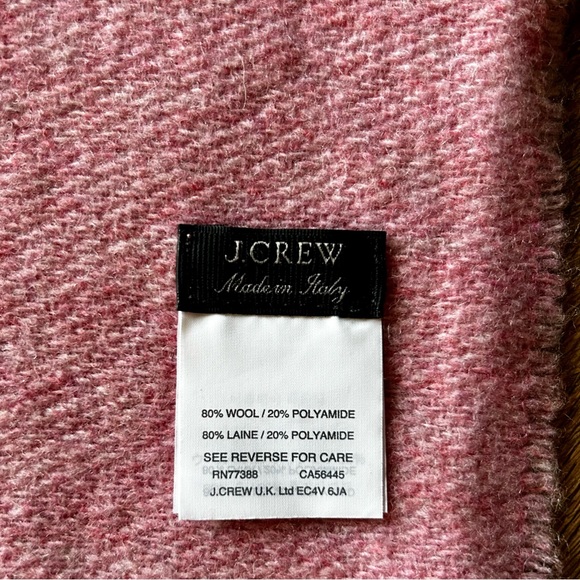 J Crew Multicoloured Wool Blanket Scarf - Picture 3 of 4
